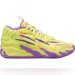 Puma x LAMELO BALL MB.03 Spark 379898-01 Yellow Purple Basketball Men's …
